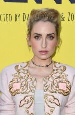 ZOE LISTER-JONES at How it Ends Premiere in Los Angeles 07/15/2021