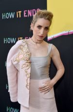 ZOE LISTER-JONES at How it Ends Premiere in Los Angeles 07/15/2021