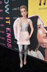ZOE LISTER-JONES at How it Ends Premiere in Los Angeles 07/15/2021