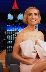 ZOE LISTER-JONES at Tonight Show Starring Jimmy Fallon 07/20/2021