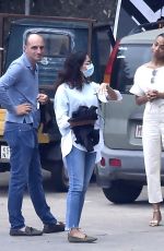 ZOE SALDANA Out with Her Family on Vacation in Portofino 07/03/2021
