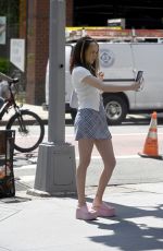 ZOEY DEUTCH at Not Ok Movie Set in New York 07/30/2021