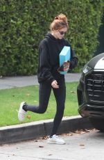 ZOEY DEUTCH Leaves Pilates Class in West Hollywood 06/30/2021