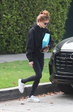 ZOEY DEUTCH Leaves Pilates Class in West Hollywood 06/30/2021