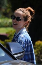 ZOEY DEUTCH Leaves Pilates Session in West Hollywood 07/02/2021