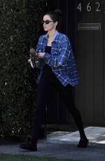 ZOEY DEUTCH Leaves Pilates Session in West Hollywood 07/02/2021