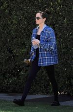 ZOEY DEUTCH Leaves Pilates Session in West Hollywood 07/02/2021