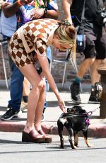 ZOEY DEUTCH on the Set of Not Ok in New York 07/30/2021