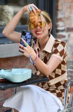 ZOEY DEUTCH on the Set of Not Ok in New York 07/30/2021