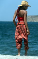 ZOLEE GRIGGS Out in Nea Michaniona in Greece 07/13/2021