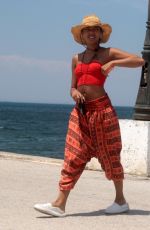 ZOLEE GRIGGS Out in Nea Michaniona in Greece 07/13/2021
