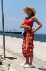 ZOLEE GRIGGS Out in Nea Michaniona in Greece 07/13/2021