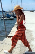 ZOLEE GRIGGS Out in Nea Michaniona in Greece 07/13/2021