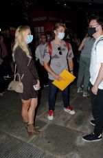ABBIE QUINNEN Leaves Sadlers Wells Theatre in London 08/10/2021