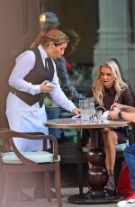 ABBIE QUINNEN Out for Lunch in London 08/10/2021