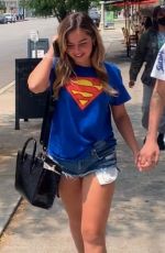 ADDISON RAE and Omer Fedi Out in West Hollywood 08/23/2021