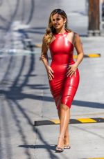 ADDISON RAE Arrives at Jimmy Kimmel Live! in Hollywood 08/10/2021