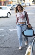 ADDISON RAE Leaves a Hair Salon in West Hollywood 08/17/2021