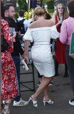 AISLEYNE HORGAN WALLACE Arrives at The Luna