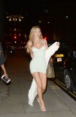 AJ BUNKER Leaves Ned Restaurant in London 08/05/2021