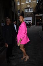 ALESHA DIXON Arrives at LGBT Awards in London 08/27/2021