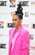 ALESHA DIXON at 2021 British LGBT Awards in London 08/27/2021