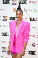 ALESHA DIXON at 2021 British LGBT Awards in London 08/27/2021