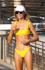 ALESSANDRA AMBROSIO and LUDI DELFINO Playing Beach Volleyball in Malibu 08/21/2021