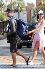 ALESSANDRA AMBROSIO and Richard Lee at AVP in Manhattan Beach 08/22/2021