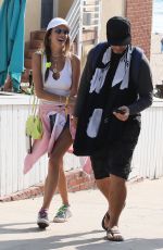 ALESSANDRA AMBROSIO and Richard Lee at AVP in Manhattan Beach 08/22/2021