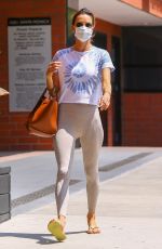 ALESSANDRA AMBROSIO Heading to a Gym in Los Angeles 08/26/2021