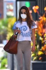 ALESSANDRA AMBROSIO Heading to a Gym in Los Angeles 08/26/2021