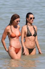 ALESSANDRA AMBROSIO in Bikini at a Beach in Trancoso 08/01/2021