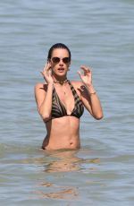 ALESSANDRA AMBROSIO in Bikini at a Beach in Trancoso 08/01/2021