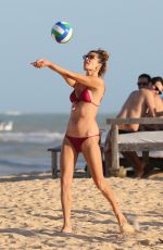 ALESSANDRA AMBROSIO in Bikini at a Beach in Trancoso 08/05/2021