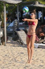 ALESSANDRA AMBROSIO in Bikini at a Beach in Trancoso 08/05/2021