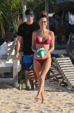 ALESSANDRA AMBROSIO in Bikini at a Beach in Trancoso 08/05/2021