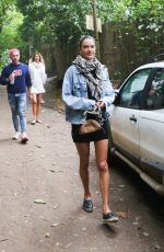 ALESSANDRA AMBROSIO Out with Friends in Trancoso 08/02/2021