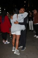ALEXANDRA BURKE Celebrates Her Birthday at London Palladium 08/25/2021