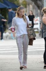 ALI LARTER Heading to Starbucks in Los Angeles 08/18/2021