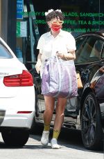 ALIA SHAWKAT at a Dry Cleaners in Los Feliz 08/25/2021