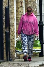 ALICE EVE Out with Her Dog in London 08/18/2021