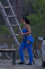 ALICIA KEYS and Swizz Beatz on Vacation in Calvi 08/04/2021