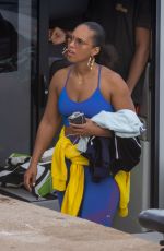 ALICIA KEYS and Swizz Beatz on Vacation in Calvi 08/04/2021