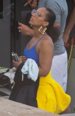 ALICIA KEYS and Swizz Beatz on Vacation in Calvi 08/04/2021