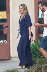 ALICIA SILVESTER Kissing a Mystery Man Out in West Hollywood 08/17/2021