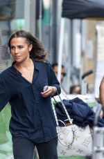 ALICIA VIKANDER on the Set of Irma Vep in Paris 08/05/2021