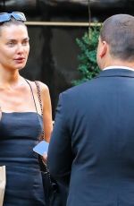 ALINA BAIKOVA Out and About in New York 08/03/2021