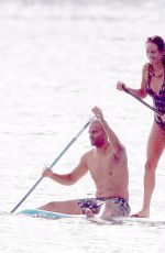 ALIZE LIM in Swimsuit and Tony Parker at a Yacht in France 08/20/2021