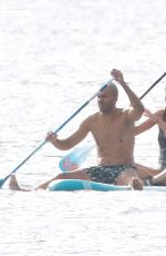 ALIZE LIM in Swimsuit and Tony Parker at a Yacht in France 08/20/2021